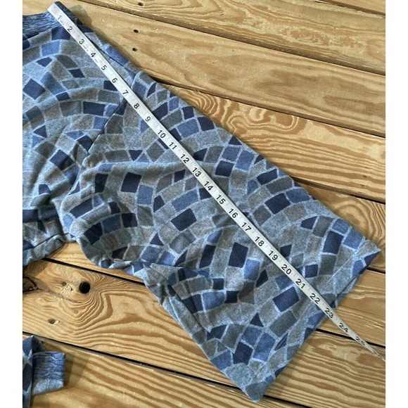 NEW The Muses Lounge Printed Tie Waist Cardigan Sweater Size 2XS Women’s Blue - Picture 7 of 7